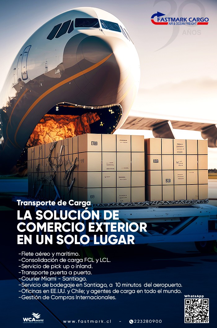 Fastmark - El Freight Forwarder que conecta el mundo con Chile  - AÃ©reo y MarÃ­timo