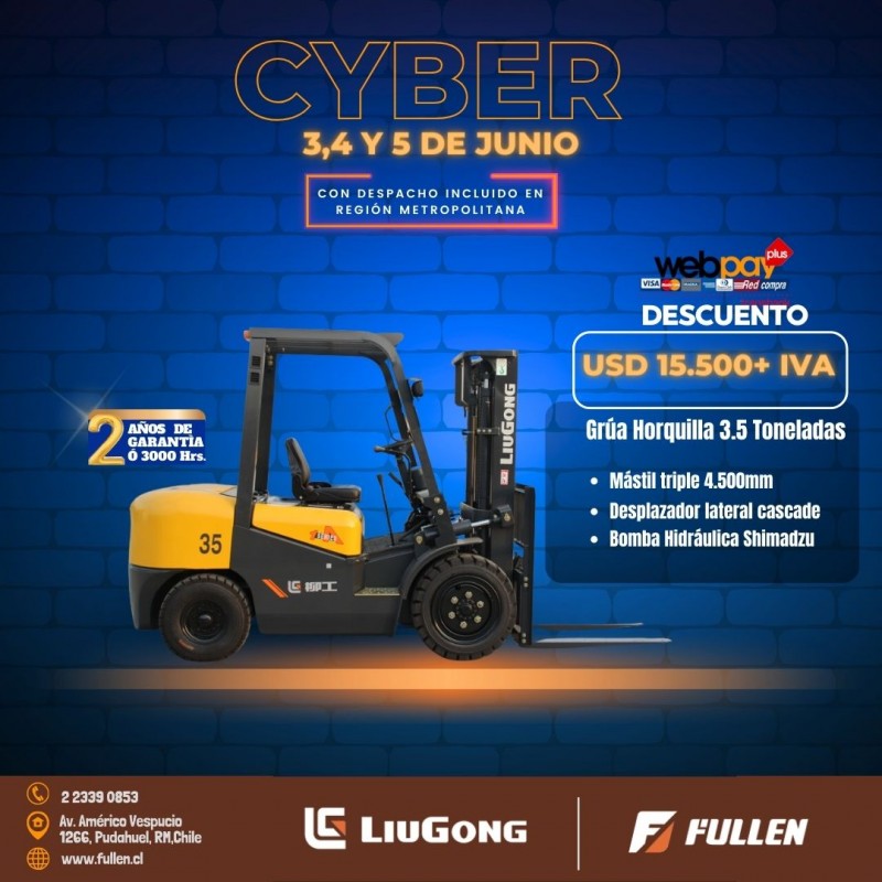 Insuperable oportunidad para llevar tu grÃºa horquilla  - LLegÃ³ el Cyber