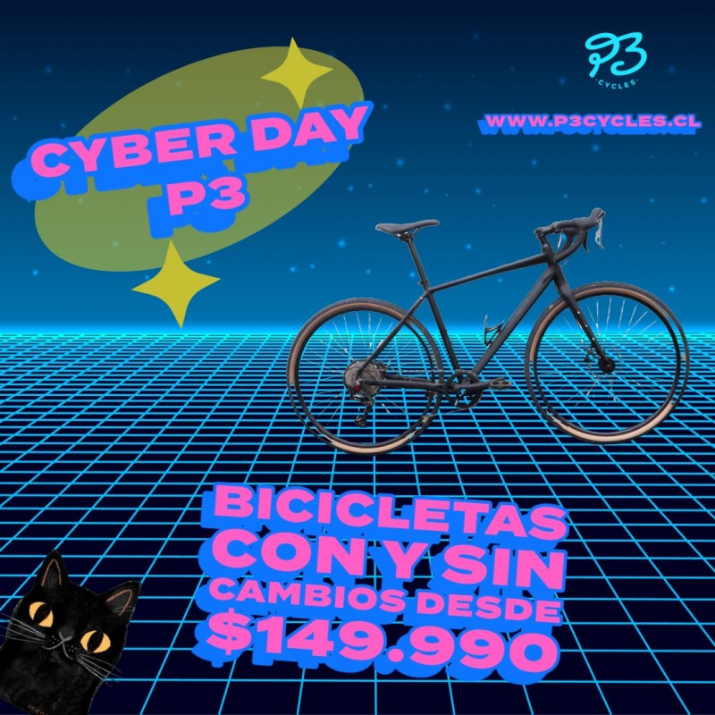 hola@p3cycles.cl - Decenas de productos Cyber a $990 en P3 Cycles