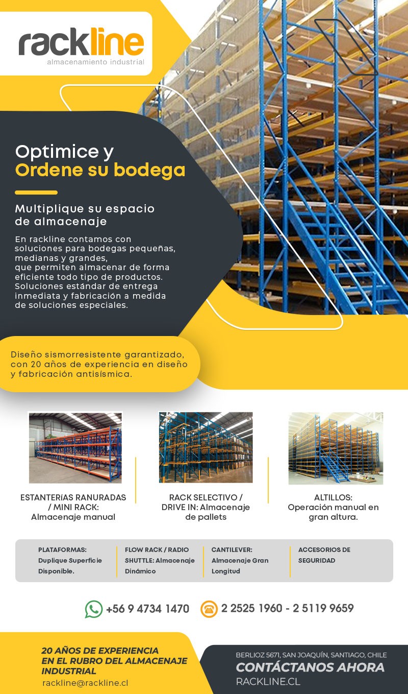 Rackline - Optimice y ordene su bodega