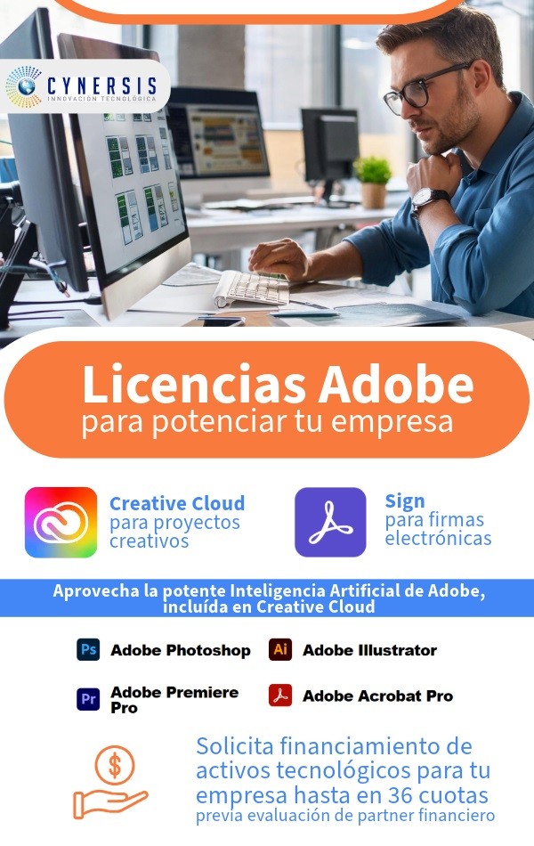 Cynersis Chile - Potencia la creatividad y productividad en tu empresa con Adobe