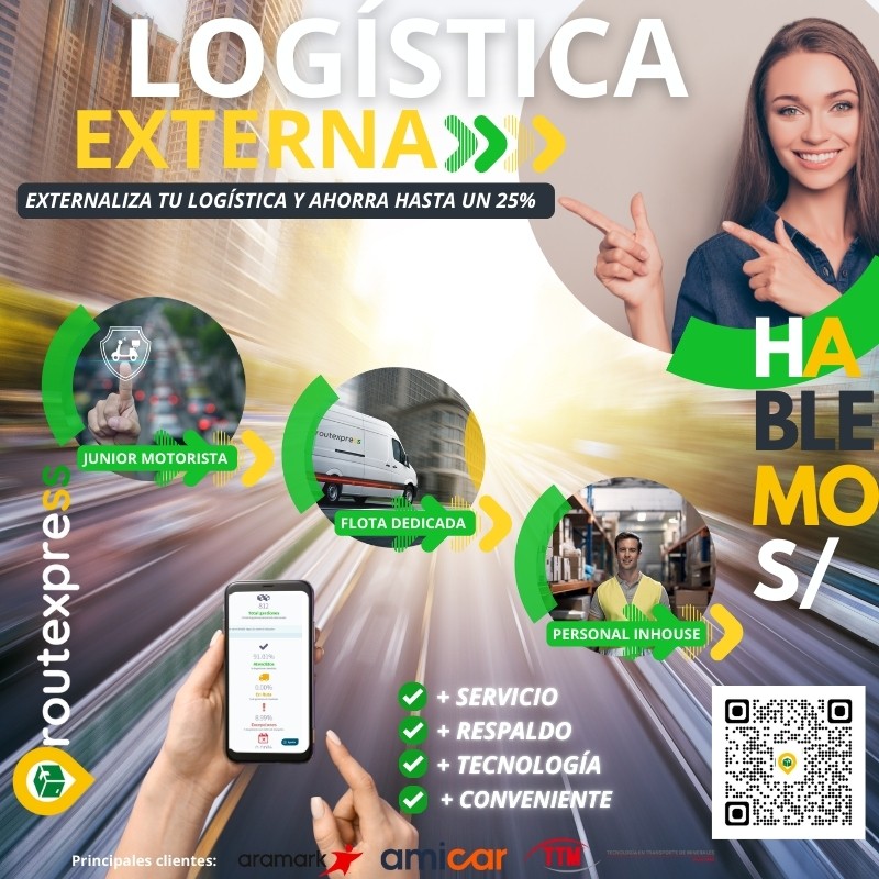 Routexpress - Externaliza tu logÃ­stica y ahorra un 25% costo empresa