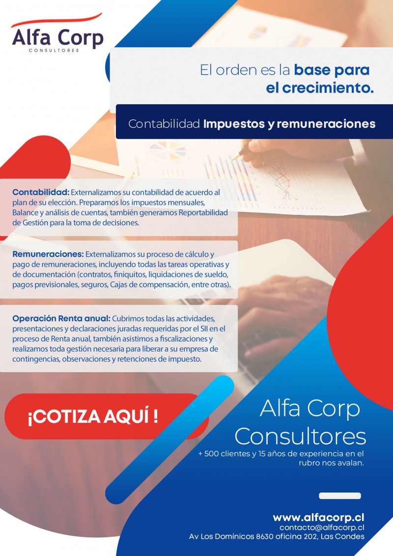 Alfacorp - Servicios Contables Â¡La base para tu crecimiento!