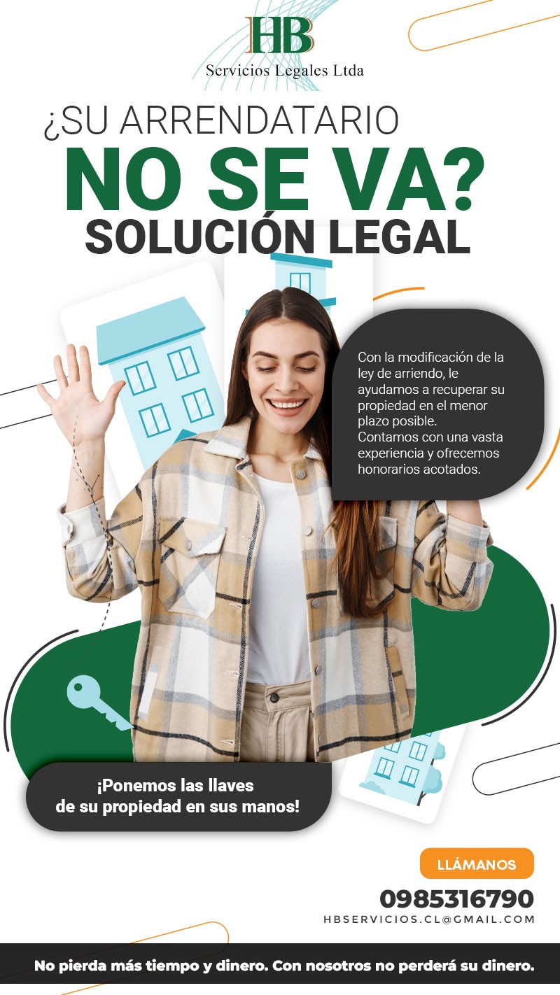 HB Servicios Legales - Su arrendatario no se va?