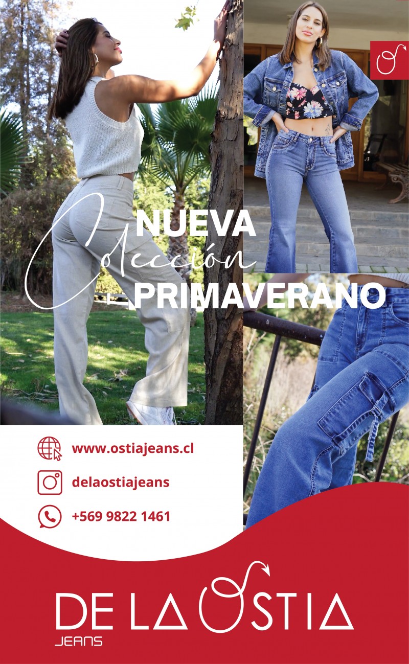 DE LA OSTIA JEANS - COLECCION PRIMAVERANO