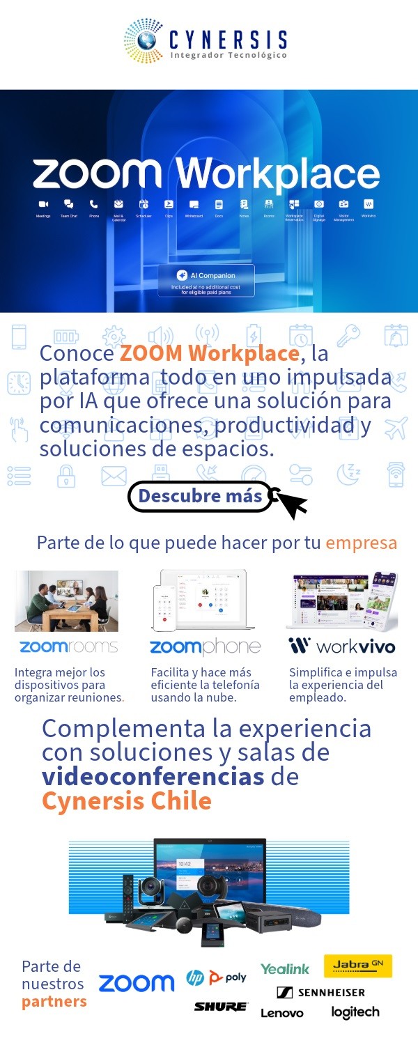 Cynersis - Lo que Zoom Workplace puede hacer por tu empresa
