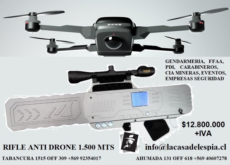 PROTECCION DE DRONES - ANTI DRONE