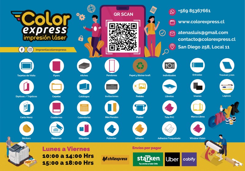 Imprenta Colorexpress - Servicios de Imprenta