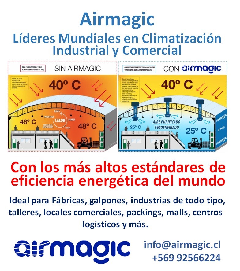 NO + Calor este Verano - Airmagic Chile Â– ClimatizaciÃ³n Industrial