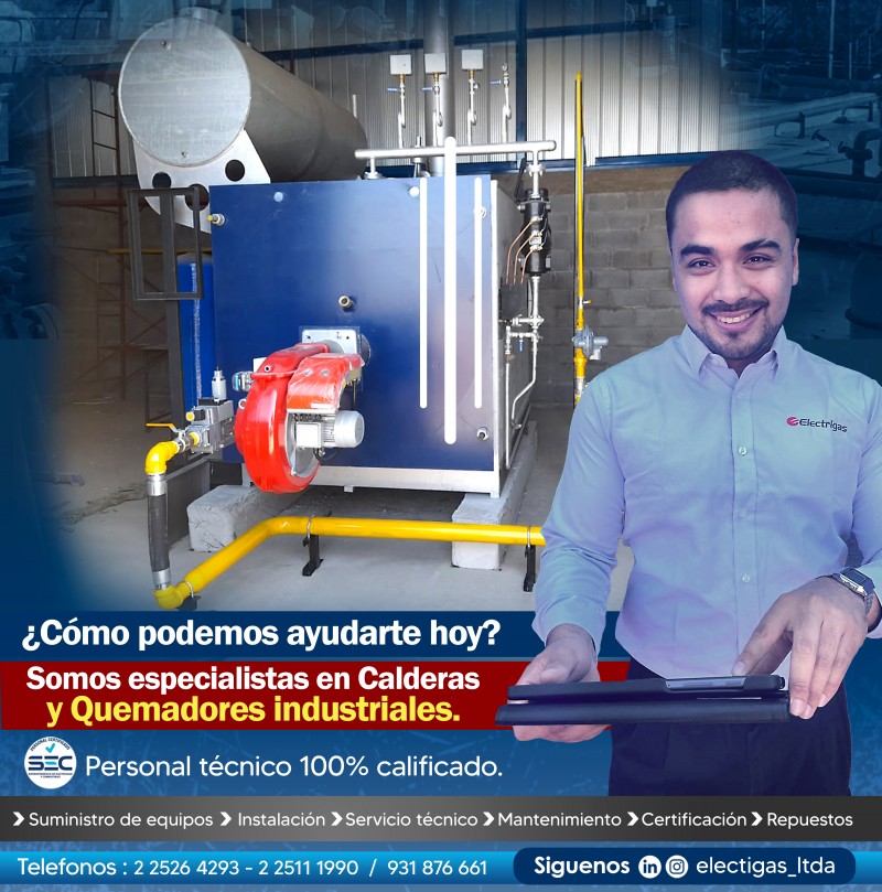 Electrigas - Especialistas en Calderas y Quemadores Industriales