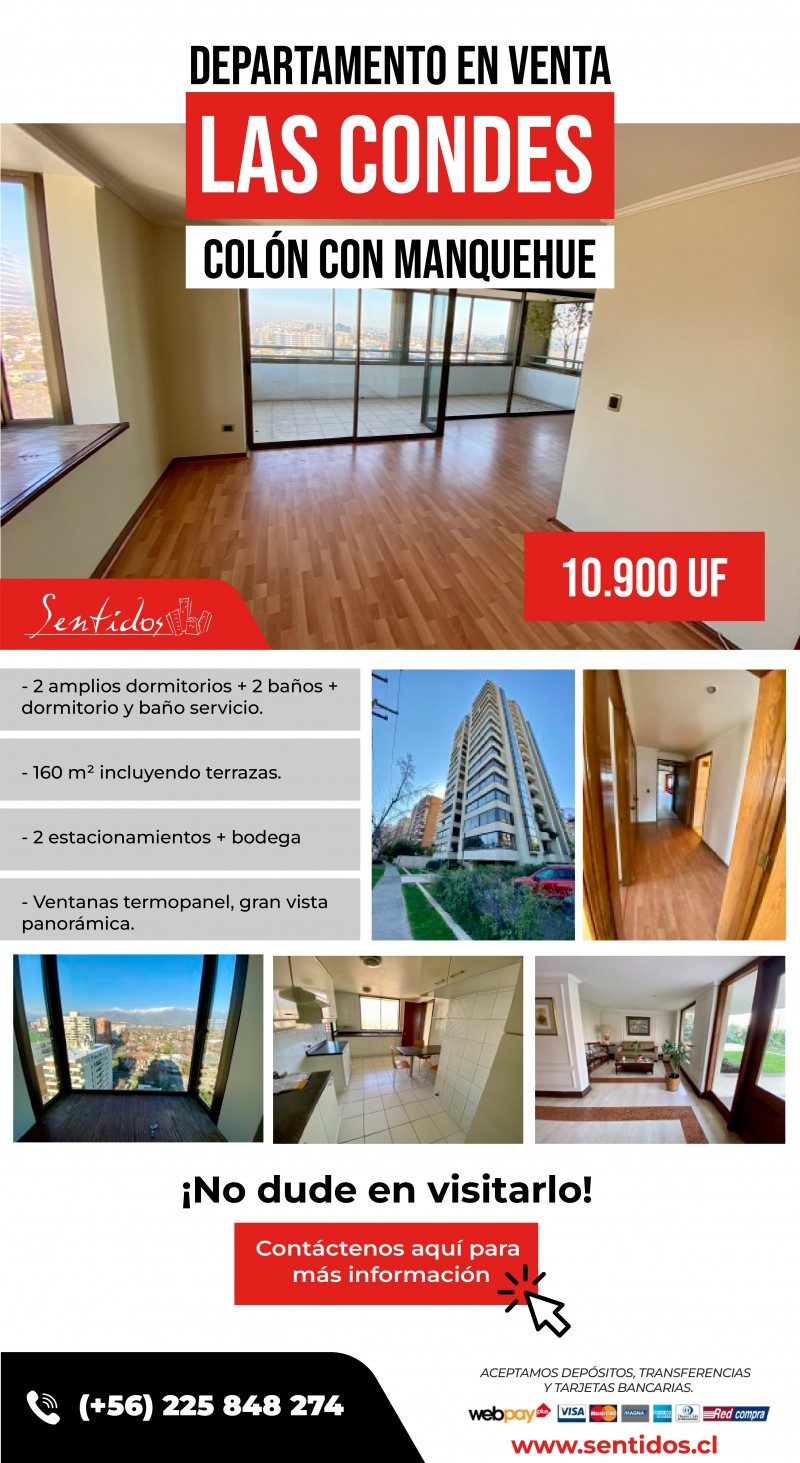 Propiedad Sector Oriente - Venta de departamento en Las Condes