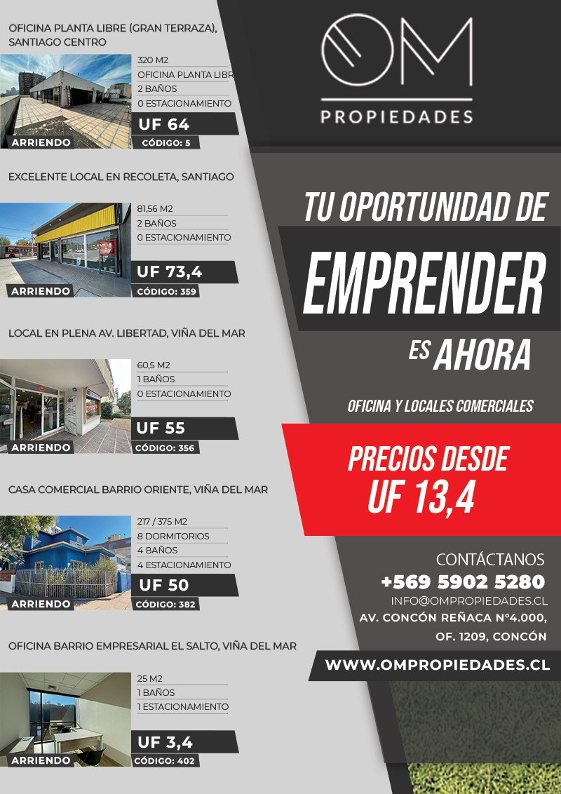 OM Propiedades - Propiedades en Arriendo