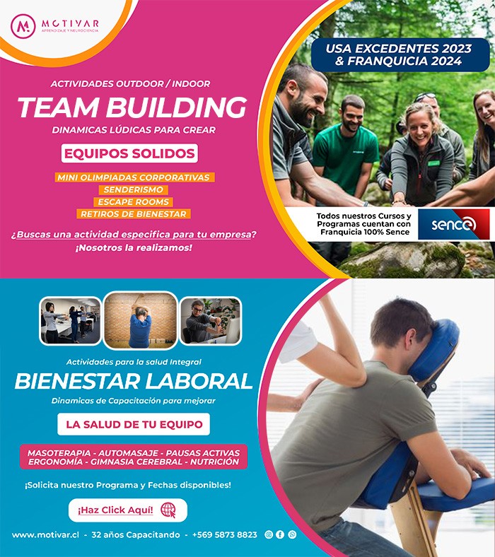 Motivar Capacitaciones Profesionales - Fortalece tu Equipo: Team Building y Bienestar - MOTIVAR