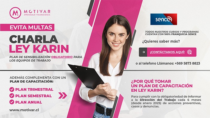 Motivar Capacitaciones Profesionales - Plan de CapacitaciÃ³n en Ley Karin  - MOTIVAR