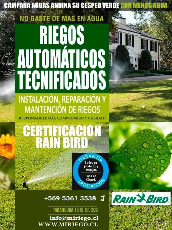 Riego AutomÃ¡tico - ReparaciÃ³n de Riego automÃ¡ticos, Mantencion extensione, programaciÃ³n, fugas