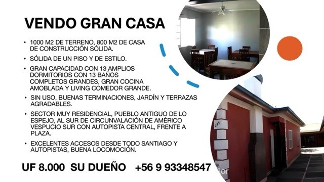 Vende su dueño - Oportunidad, vendo gran casa 13 dormitorios