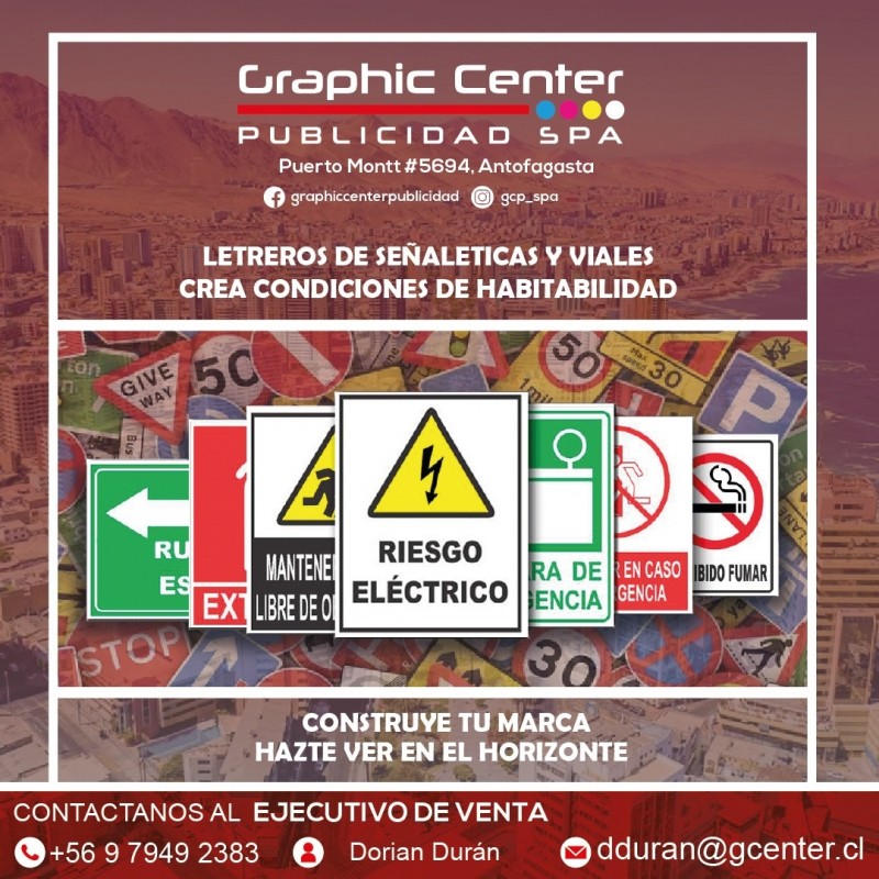 Graphic Center - Señaléticas Industrial