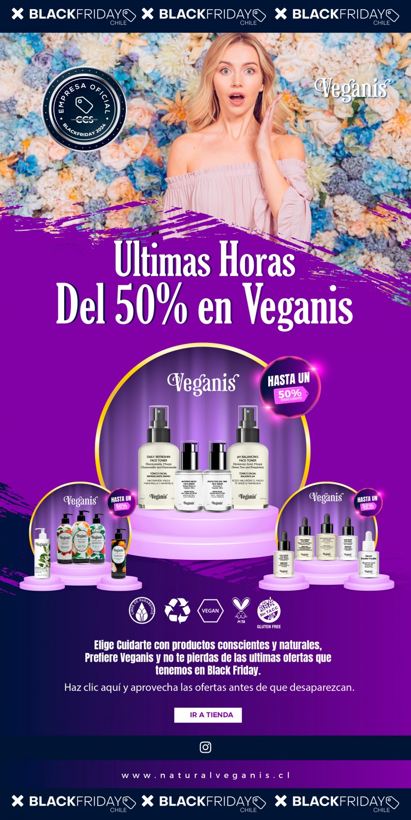 Natural Veganis - ¡Últimas ofertas Black Friday! ¡Quedan pocos productos!