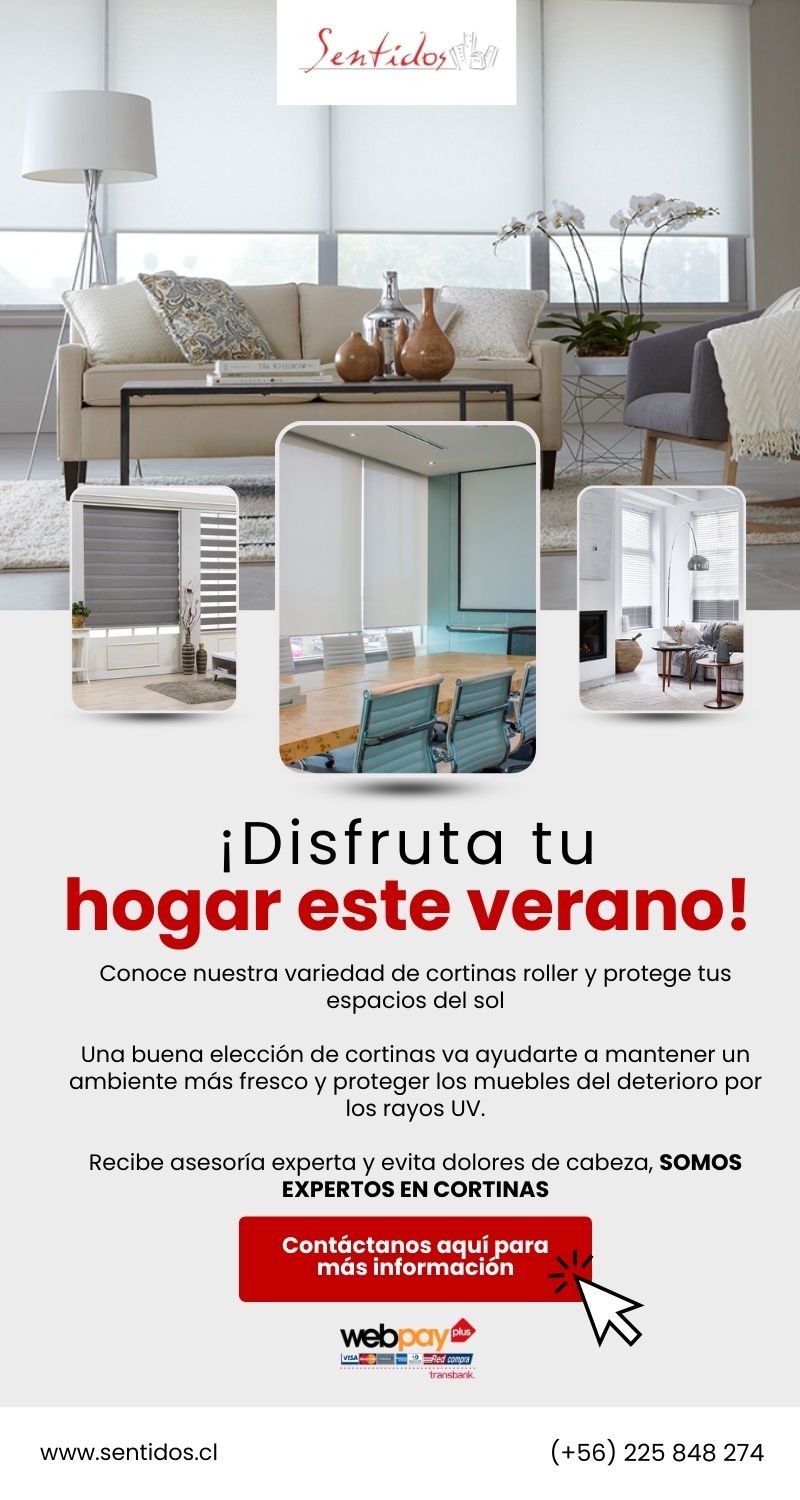 Cortinas Roller A medida - Te invitamos a disfrutar tu hogar