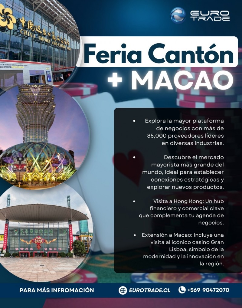 Feria de Cantón + Macao o Yiwu - Itinerario diseñado para potenciar tus oportunidades