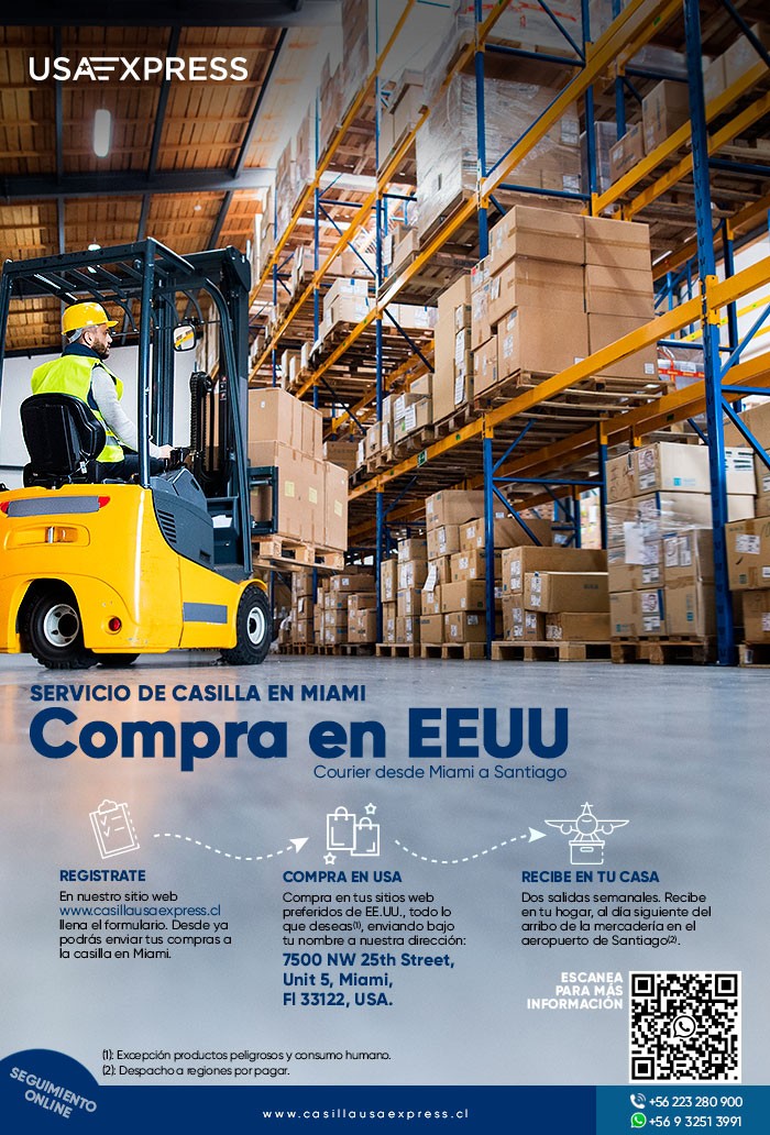 Courier Miami - Santiago - Tu casilla en Miami: Tu enlace rápido y confiable con Santiago