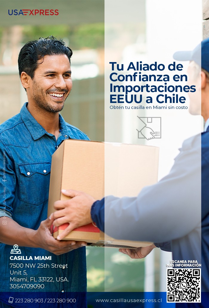 Courier Miami - Santiago - ¿Compras en USA? Te contamos el truco para recibirlo en Santiago fácilmente