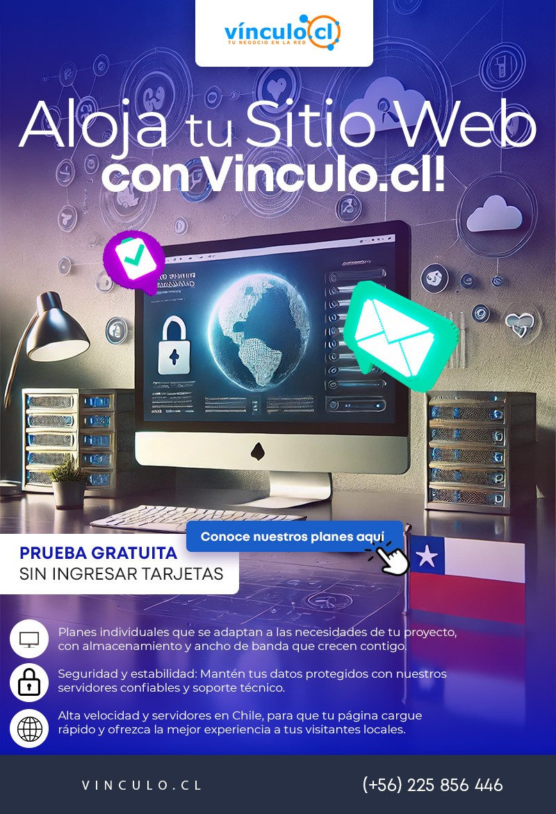 Web Hosting en Chile - Prueba gratuita
