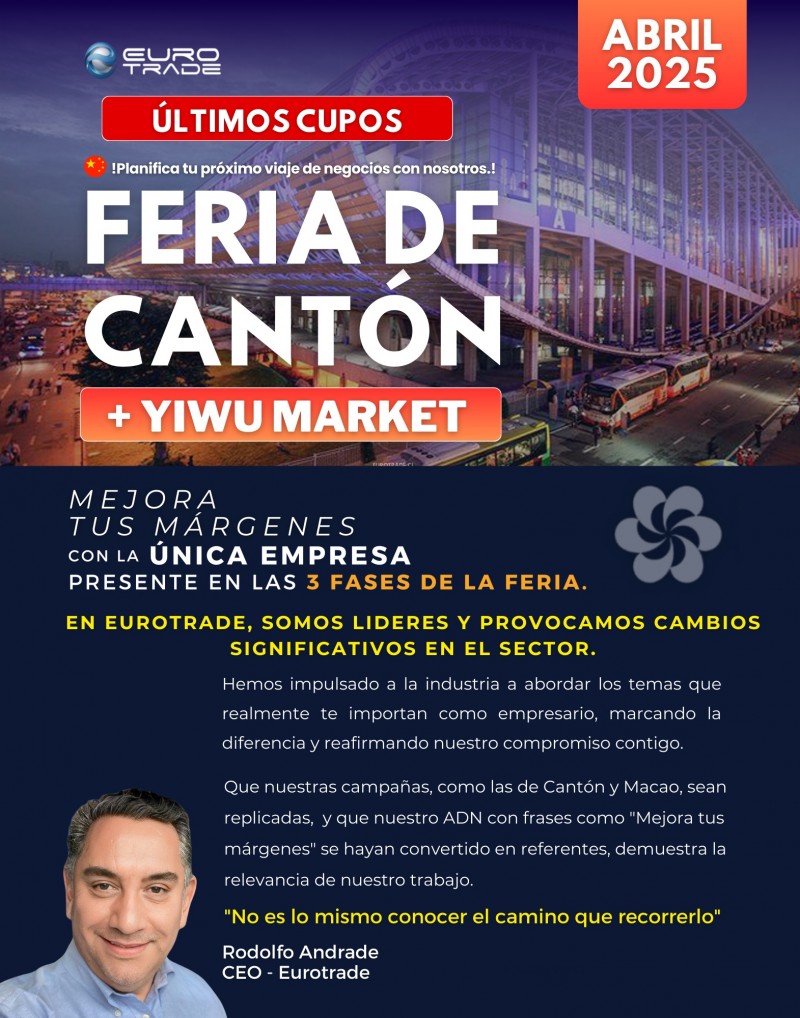 Feria de Cantón + Yiwu - ULTIMOS CUPOS!!!