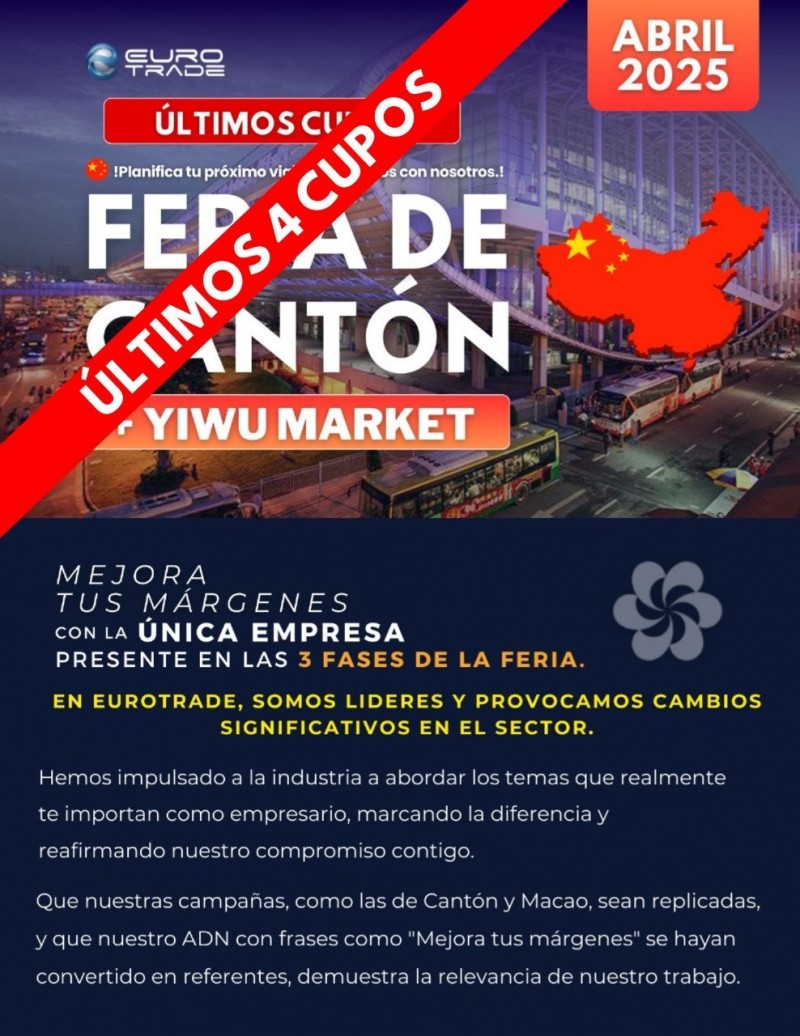 Feria de Cantón + Yiwu - ULTIMOS 4 CUPOS!!!