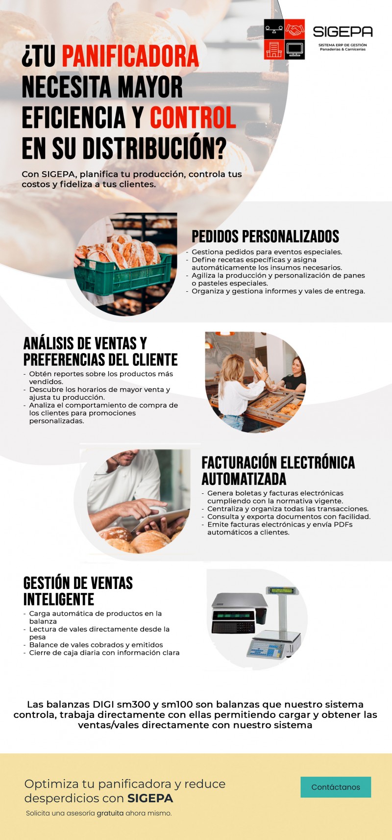 Camila Key Account Manager - Software Gestión para Panaderías + Punto de Venta con conexión a Balanzas DIGI