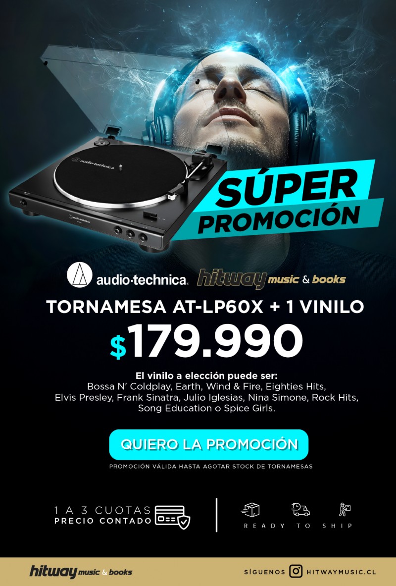 Hitway Music & Books - ¡Sólo en Hitway! Promoción Tornamesa + vinilo de REGALO