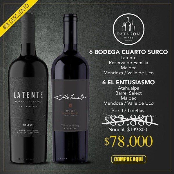 Patagon Wines - Los Autenticos Malbecs de Mendoza