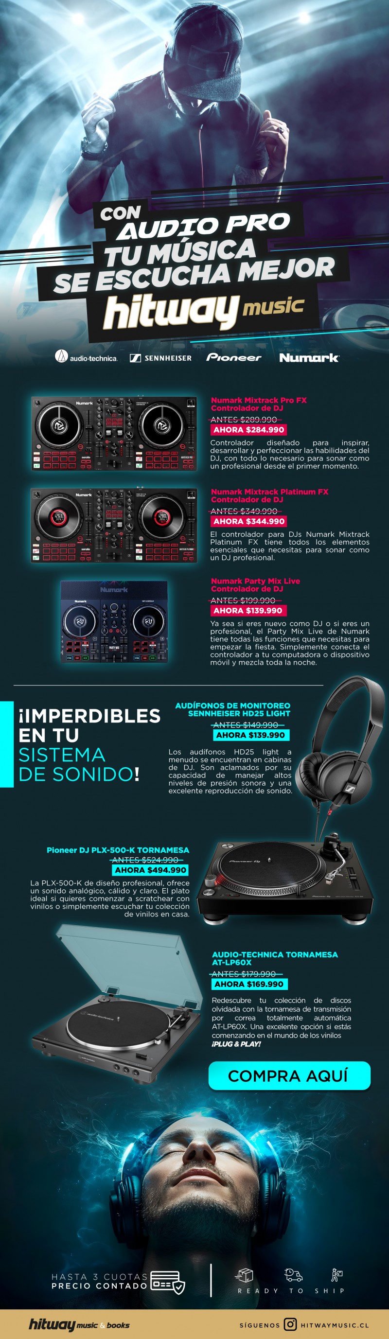 Hitway Music & Books - ¡Locura total! El mejor sistema de sonido en Hitway Music
