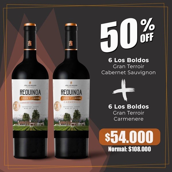 Patagon Wines - Los Boldos 50% 0ff