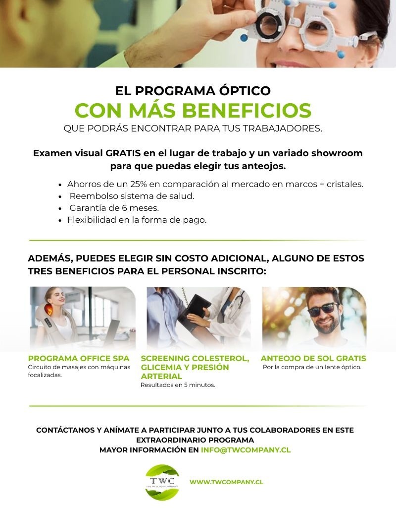 The Wellness Company - Beneficio Gratis para Colaboradores