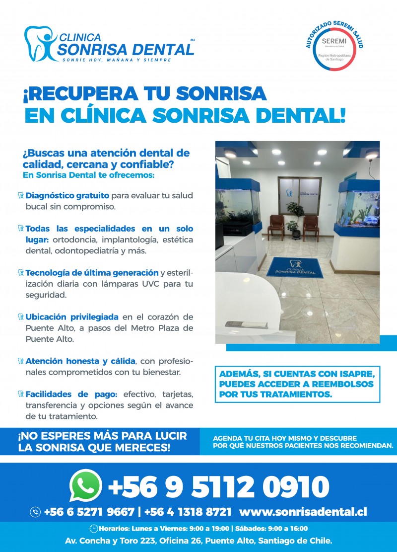 Sonrisa Dental - Recupera tu sonrisa en clínica sonrisa dental