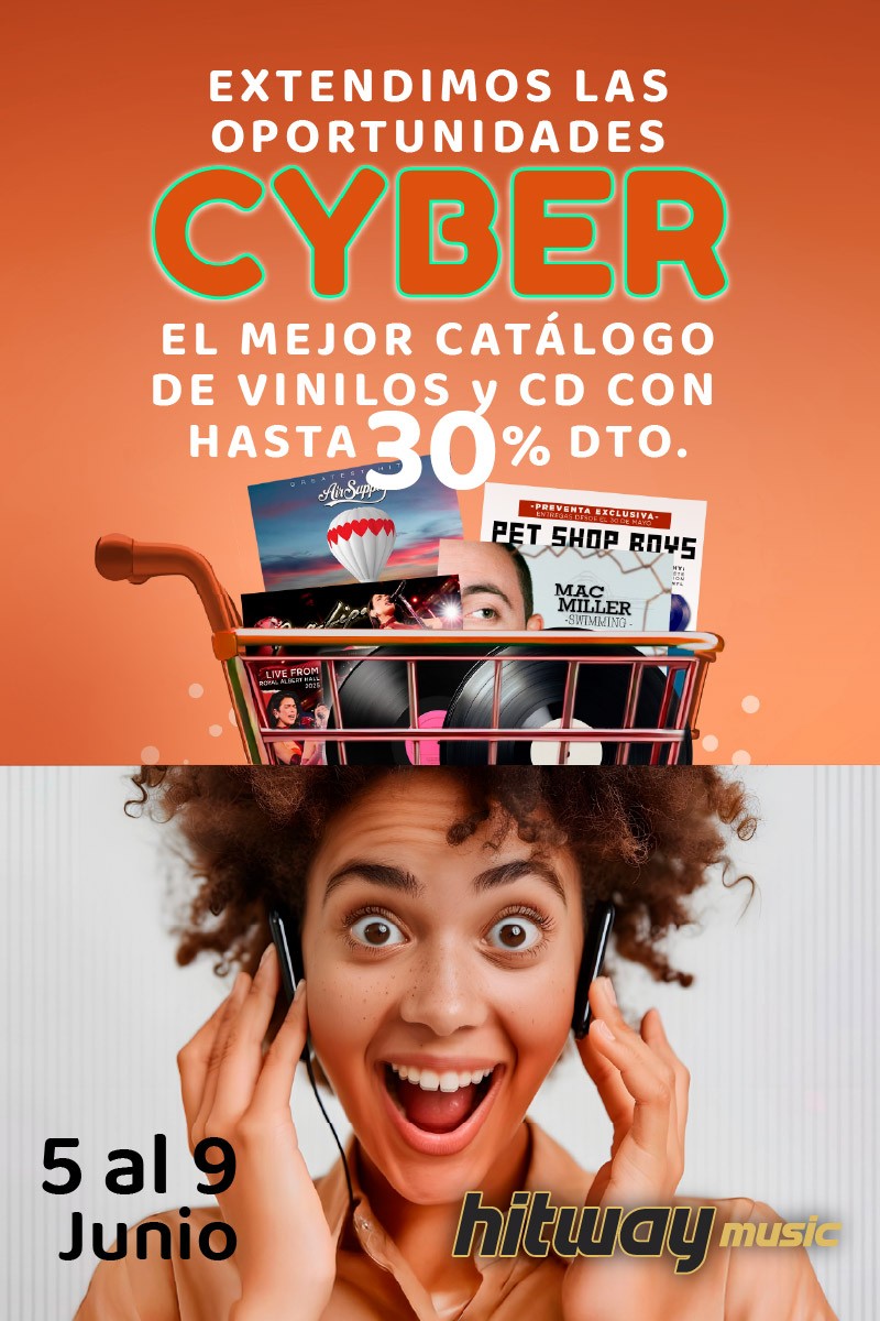 Hitway Music & Books - ¡Extendimos Cyber!  30% Dto en Hitway Music