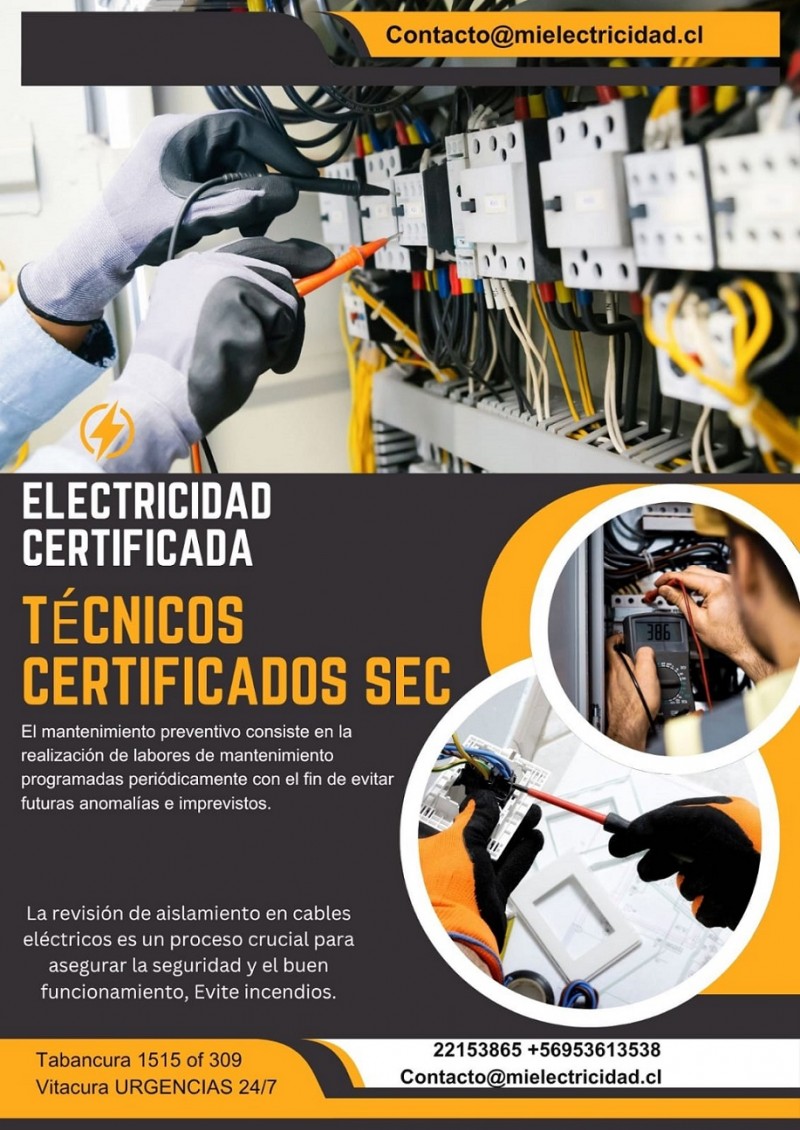 PROBLEMAS CON LA ELECTRICIDAD - TECNICOS CERTIFICADOS 24/7