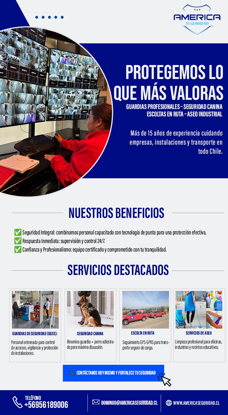 América Seguridad - Usted Nos necesita