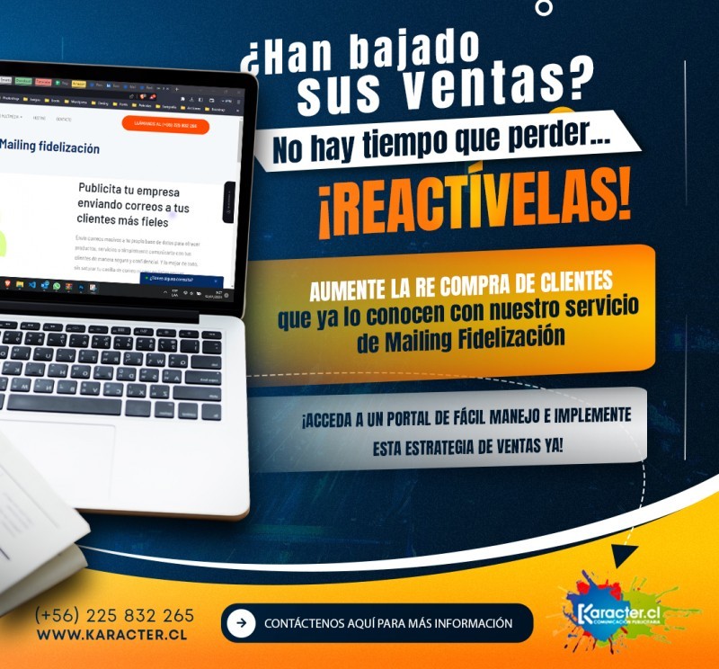 Mailing Fidelización - Aumente la re compra