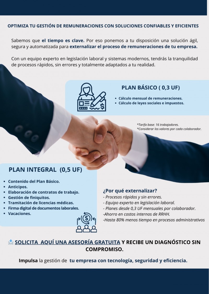 Soluciones en Remuneraciones - Optimiza tu pago de remuneraciones con seguridad y eficiencia