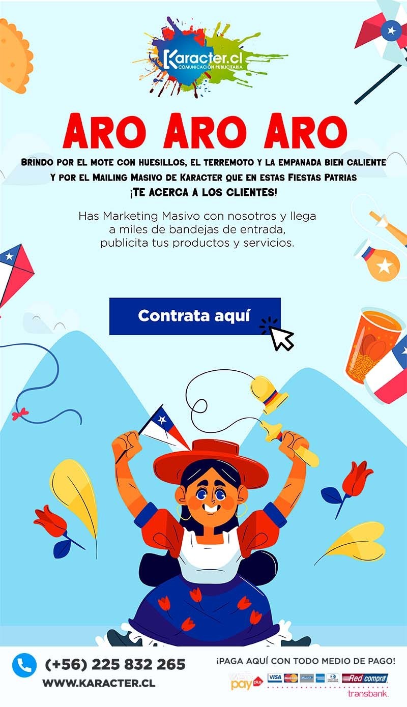 Mailing Masivo - Venda en fiestas patrias