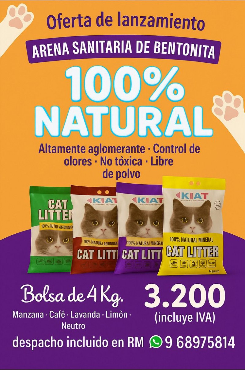 Conkat - Venta Por mayor y menor Arena de Gato
