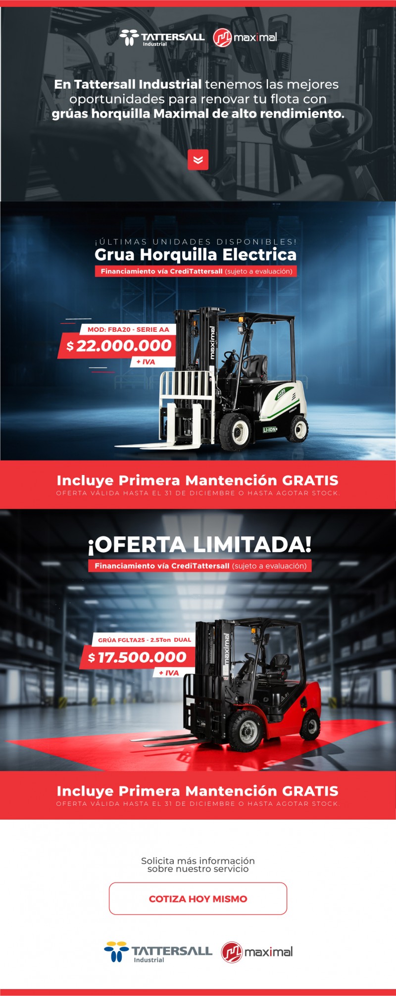 Tattersall Industrial - Maximal tiene Ofertas imperdibles para ti