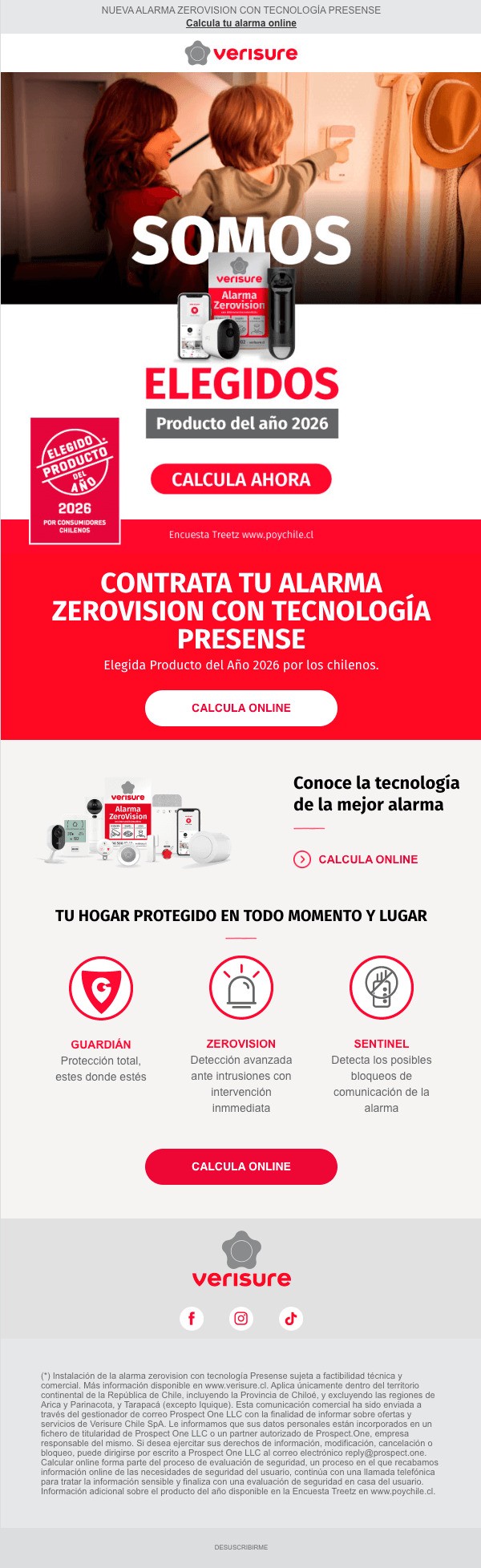 Producto del Año 2026 - Viaja tranquilo: Verisure cuida tu hogar