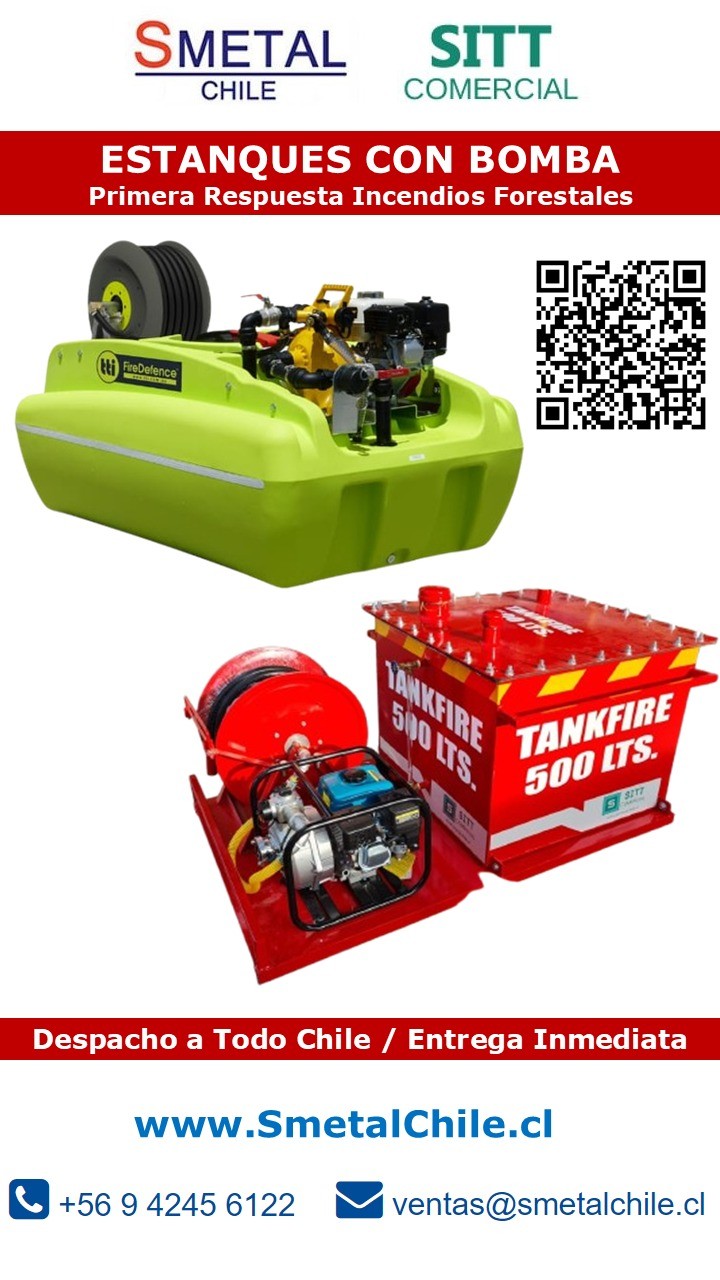 Sitt Comercial - Estanques Primera Respuesta para Incendios Forestales y Estanques Abastecimiento de Combustible