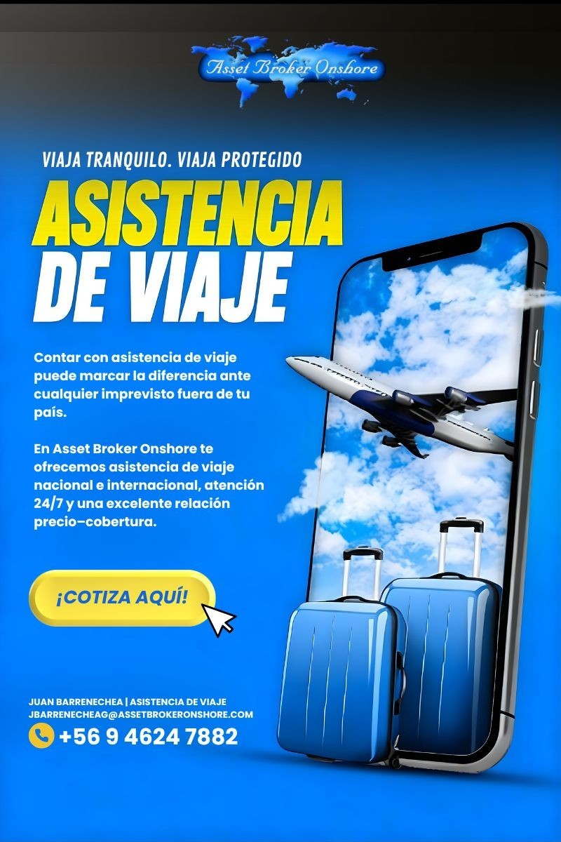 Asistencia de viaje - Viaja seguro por todo el mundo