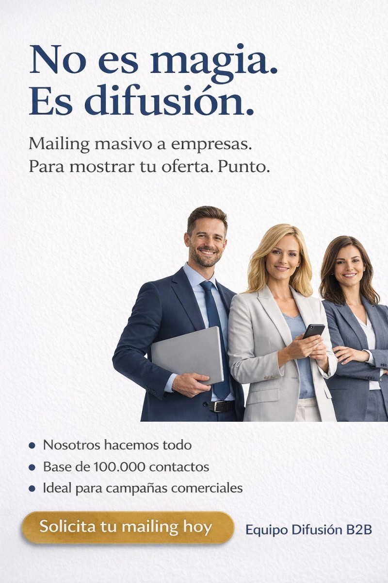 Difusión Comercial - ¿Cómo difundir tu oferta a empresas?
